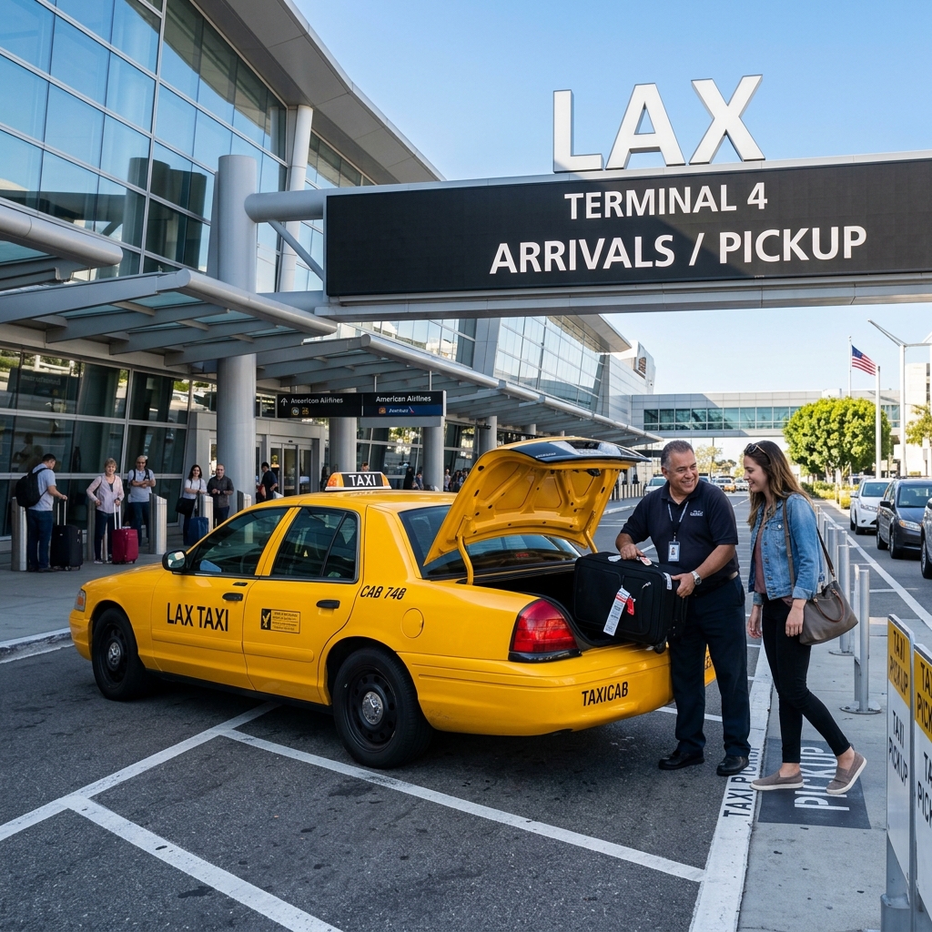 A1 Metro Taxi providing reliable airport transportation to LAX and SNA